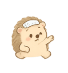 温泉ハリネズミ ほっこり日和（個別スタンプ：7）