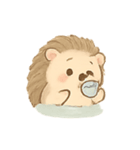 温泉ハリネズミ ほっこり日和（個別スタンプ：8）