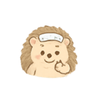 温泉ハリネズミ ほっこり日和（個別スタンプ：13）