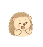 温泉ハリネズミ ほっこり日和（個別スタンプ：14）