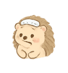 温泉ハリネズミ ほっこり日和（個別スタンプ：22）