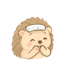 温泉ハリネズミ ほっこり日和（個別スタンプ：24）