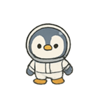 アストロペンギン たのしい宇宙旅（個別スタンプ：2）