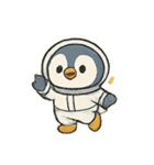 アストロペンギン たのしい宇宙旅（個別スタンプ：3）