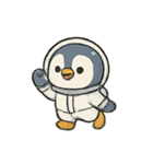 アストロペンギン たのしい宇宙旅（個別スタンプ：4）