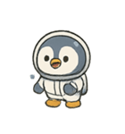 アストロペンギン たのしい宇宙旅（個別スタンプ：6）