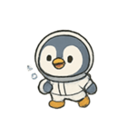 アストロペンギン たのしい宇宙旅（個別スタンプ：7）