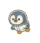 アストロペンギン たのしい宇宙旅（個別スタンプ：11）