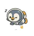 アストロペンギン たのしい宇宙旅（個別スタンプ：12）