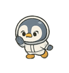 アストロペンギン たのしい宇宙旅（個別スタンプ：18）