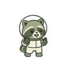 たぬき宇宙飛行士 まいにちミッション（個別スタンプ：2）