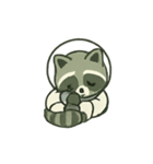 たぬき宇宙飛行士 まいにちミッション（個別スタンプ：5）