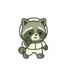 たぬき宇宙飛行士 まいにちミッション（個別スタンプ：6）