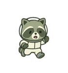 たぬき宇宙飛行士 まいにちミッション（個別スタンプ：10）