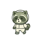 たぬき宇宙飛行士 まいにちミッション（個別スタンプ：12）