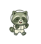 たぬき宇宙飛行士 まいにちミッション（個別スタンプ：14）