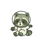 たぬき宇宙飛行士 まいにちミッション（個別スタンプ：15）