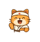 寿司職人トラねこ おいしい行列（個別スタンプ：1）