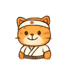 寿司職人トラねこ おいしい行列（個別スタンプ：3）