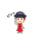 動くおねーさん（個別スタンプ：11）