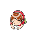 動くおねーさん（個別スタンプ：12）