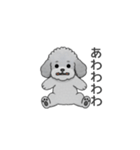 フランクな会話のトイプードル（感情多め）（個別スタンプ：18）