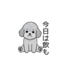 フランクな会話のトイプードル（感情多め）（個別スタンプ：25）