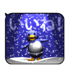 雪とペンギン2（ポップアップ）（個別スタンプ：15）