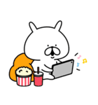 【復活！】ゆるうさぎ。4（個別スタンプ：15）
