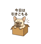 フレンチブルのターボくん（個別スタンプ：5）