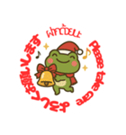 毎日使える！カエル君のクリスマススタンプ（個別スタンプ：31）