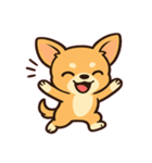 ちびチワワのドヤかわ日記@SFW（個別スタンプ：1）