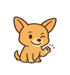 ちびチワワのドヤかわ日記@SFW（個別スタンプ：8）