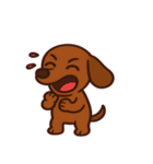 しっぽふりふりダックスくん@SFW（個別スタンプ：5）