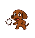 しっぽふりふりダックスくん@SFW（個別スタンプ：6）