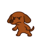 しっぽふりふりダックスくん@SFW（個別スタンプ：7）