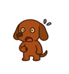 しっぽふりふりダックスくん@SFW（個別スタンプ：11）