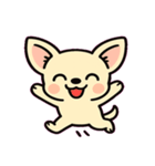 ぷるぷるチワワの感情劇場@SFW（個別スタンプ：1）