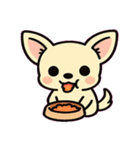 ぷるぷるチワワの感情劇場@SFW（個別スタンプ：2）