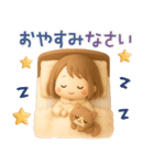 ずっと使える♡miniボブガール（個別スタンプ：5）