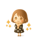ずっと使える♡miniボブガール（個別スタンプ：31）