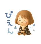 ずっと使える♡miniボブガール（個別スタンプ：33）