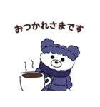 ダウンジャケットを着た動物たち 秋冬（個別スタンプ：27）