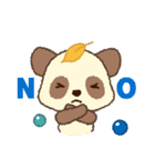 チョコモコパンダくん♡ほっこり秋（個別スタンプ：20）
