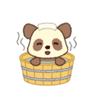 チョコモコパンダくん♡ほっこり秋（個別スタンプ：34）