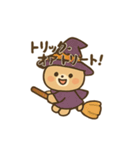 かわいいクマのハロウィンコスプレ（個別スタンプ：1）