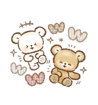 秋冬❤️くまの日常♪（個別スタンプ：21）