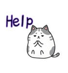 【英語スタンプ】まるかわネコ（個別スタンプ：32）