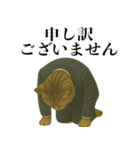 ビジネス猫の敬語スタンプ（個別スタンプ：33）