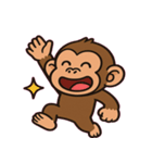おさるのチンパンじろう@SFW（個別スタンプ：5）
